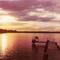 Sunset over Thornton's Point, Spring Lake, MN