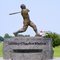 Mickey Mantle ( The Commerce Comet) played for the New York Yankees 1951-1968, accumulating 536 Home Runs.  He was every boy's hero for a very long time.