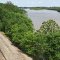 Tracks along the Kansas River at Lecompton