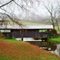Covered Bridge Over Water