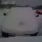 Snow Covered Car in Piggly Wiggly Parking Lot