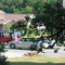 Ice Cream truck getting pulled over