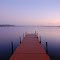 Sunrise over Wolf Lake