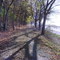 Great River Road Path in Fall