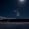 Spicer Reservoir at night