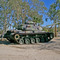 M60 in woodland camo at Patton Museum