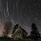 Abandoned House and Star Trails