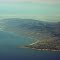The headland of Malibu and in the background of Port Hueneme