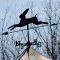 Running rabbit weathervane