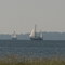 Ships in the Neuse River, seen from Oriental