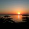 Lake at sunset