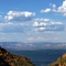 View towards Mogollon Rim and Sedona area from Mingus mountains