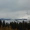 Early snowfall in the Rocky Mountains