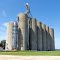 Large grain elevators