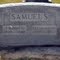 Gravestone: Thomas D. and Selma Mahan Samuels