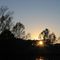 Sunset Over The Front Pond