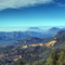Smoggy View of the San Joaquin Valley from Highway 180