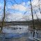 Thin ice on River Lake