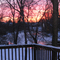 Ellicott Creek At Sunset