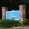 Entrance sign for Lake Monticello