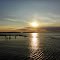 Sunset over Casco Bay from Long Island