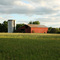 Barn and Shiloh at Sunset