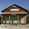 Wells Fargo bank from 19th Century in French Corral, CA