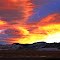Sunset on route to Boulder, CO from Denver CO