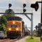 Union Pacific 7812 Storms North Through Wilmore, Kentucky, USA