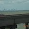 New Orleans desde el Causeway Portchartrain, Louisiana