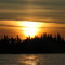 Alaska Kenai River Sunset Near Kenai Riverbend Resort