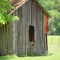 old weathered board n' batton cracker shack, Wahoo, Sumter County Fla (4-2008)