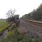 tracks along route 90