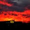 Sunset over Best Buy