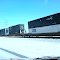 Train in motion