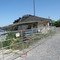 Damaged business from a barge running aground from Katrina, Delacroix LA