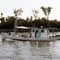 Work Boat Going Down The Mississippi River, New Orleans, LA c.1985