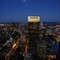 Moonrise over John Hancock