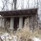 Strange Building along rivers edge