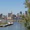 Mississippi River & St Paul skyline