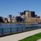 At the Mississippi River in St. Paul, Minnesota