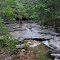 trail crosses creek, Big Sugar Cr State Park (MO)