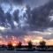 Sunset from Best Buy parking lot, Columbia, Maryland
