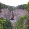 Taughannock Fall in a hot summer