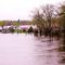 Hudson River flooding3 at Fort Edward 28APR11