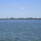 Oklahoma City skyline across Lake Hefner