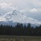 South and Middle Sister mountains from Hwy 20 just east of Sisters Oregon.