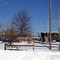 Snow at Calvert High School