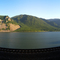 Looking into Oregon near Hood River Oregon