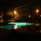 pool at night